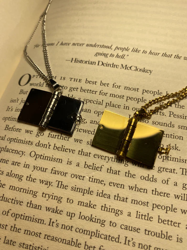 CUSTOM NECKLACE - BOOK