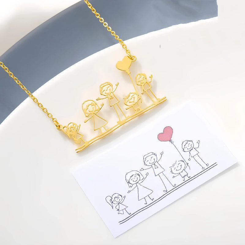 Custom Necklace - KidDraw