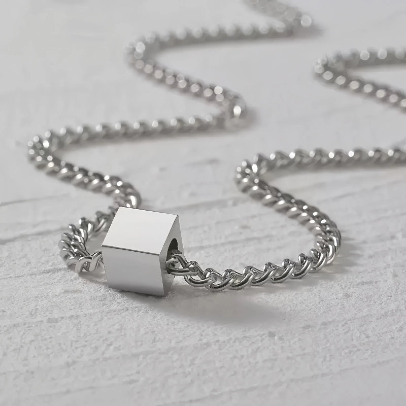Custom Necklace - Cube