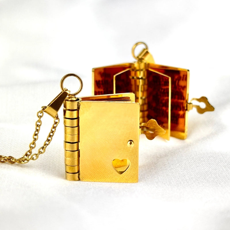Custom Necklace - Books