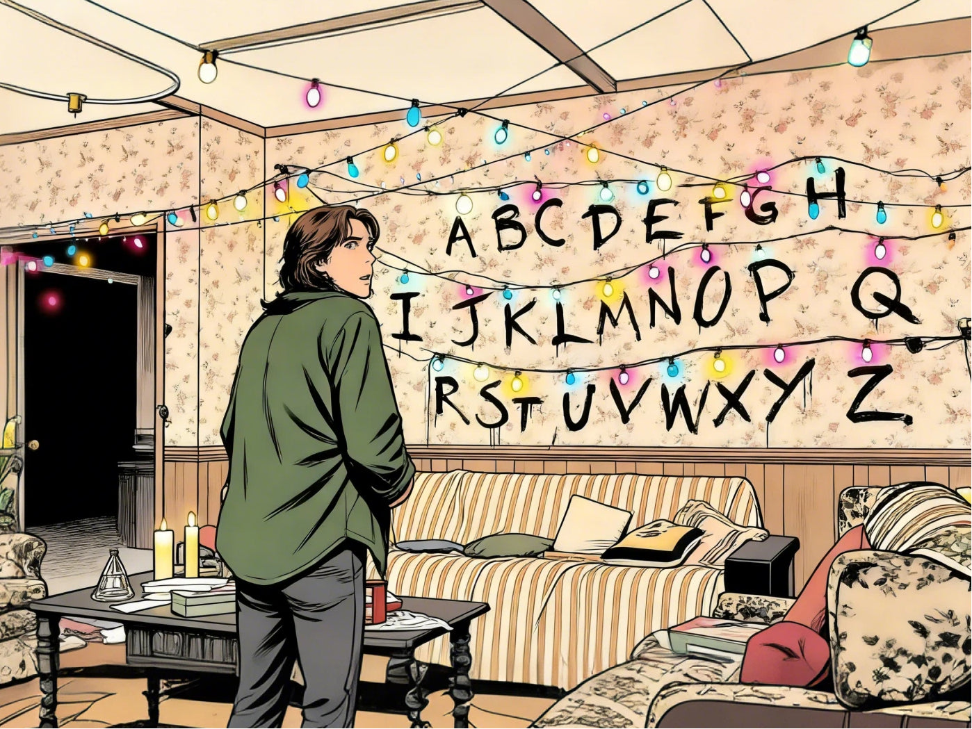 Tri-Color LED Mirror Speaker