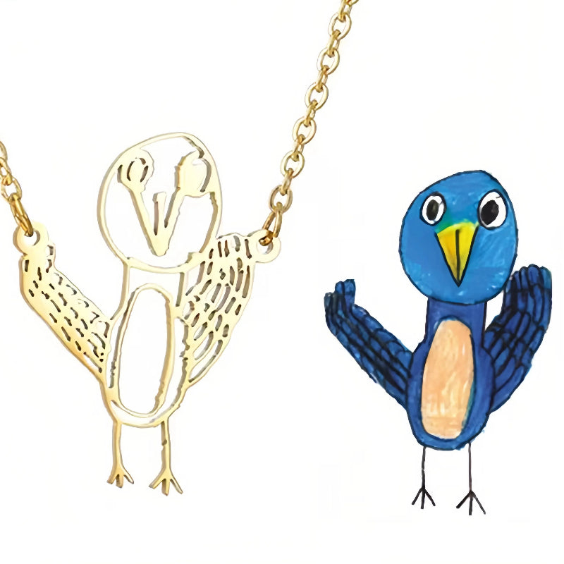 Custom Necklace - KidDraw
