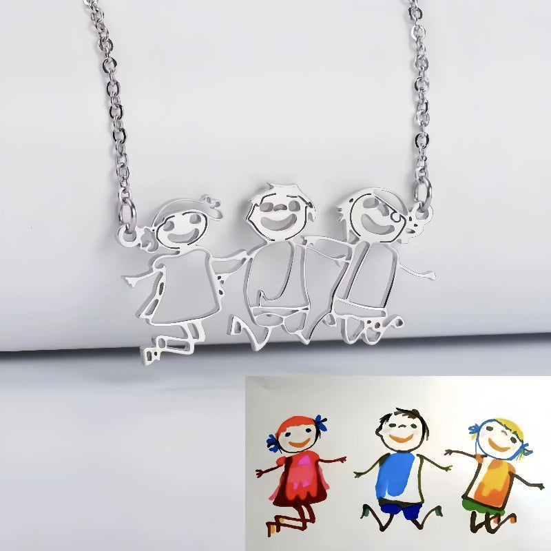 Custom Necklace - KidDraw