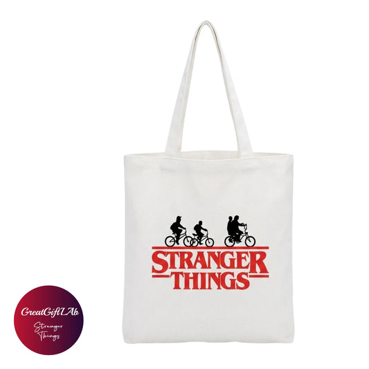 Printed Canvas Tote Bag