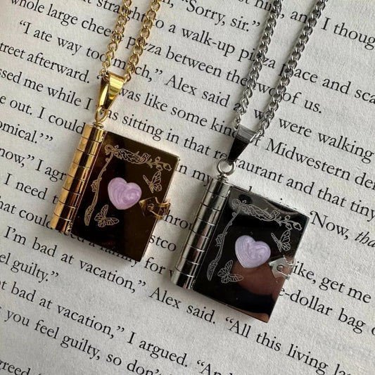 Custom Necklace - LoveBooks
