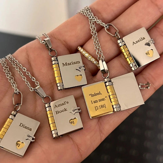Custom Necklace - Books