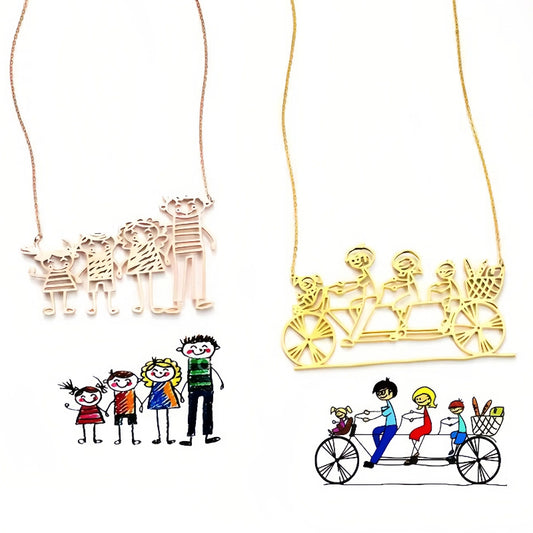 Custom Necklace - KidDraw