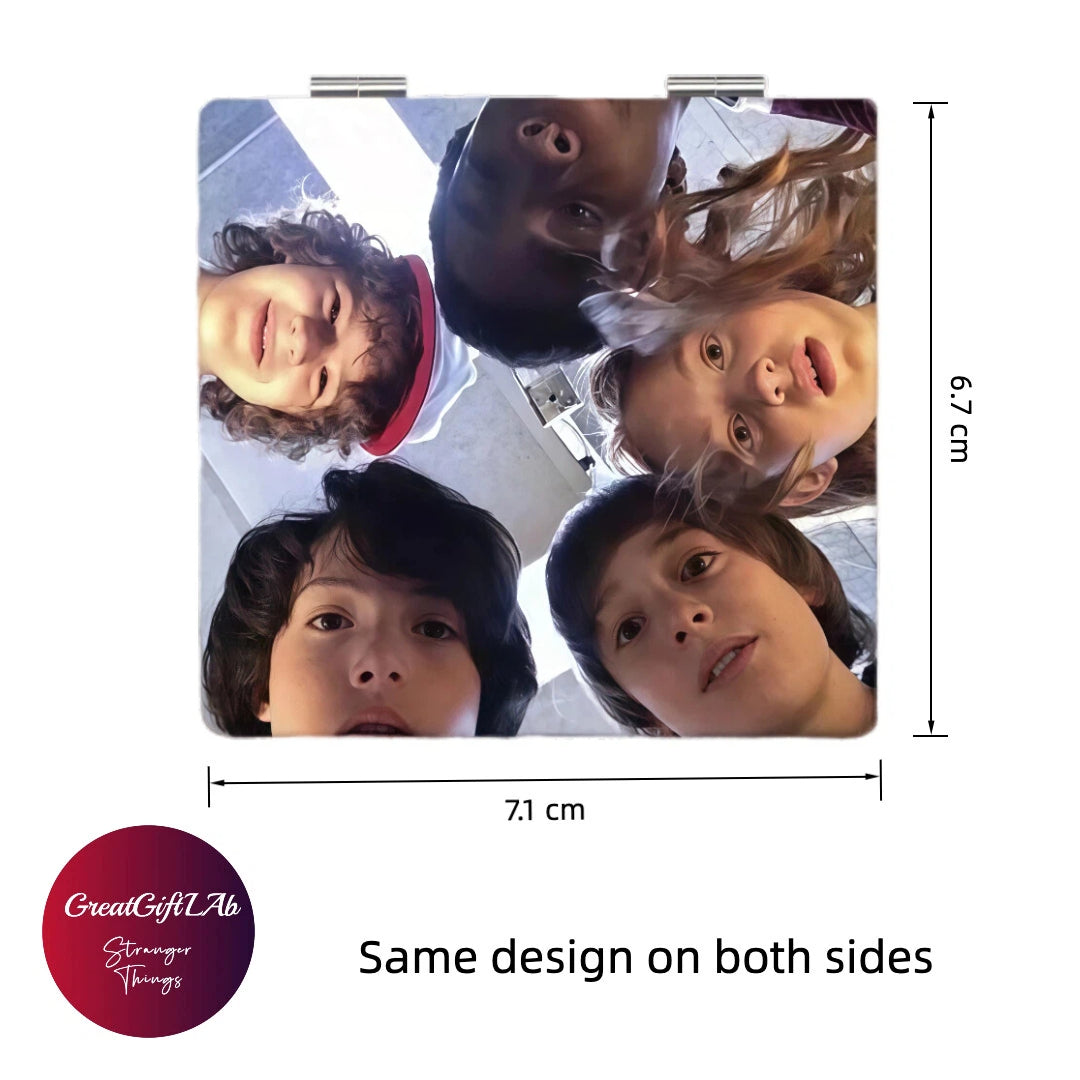 Square Double-Sided Compact Mirror