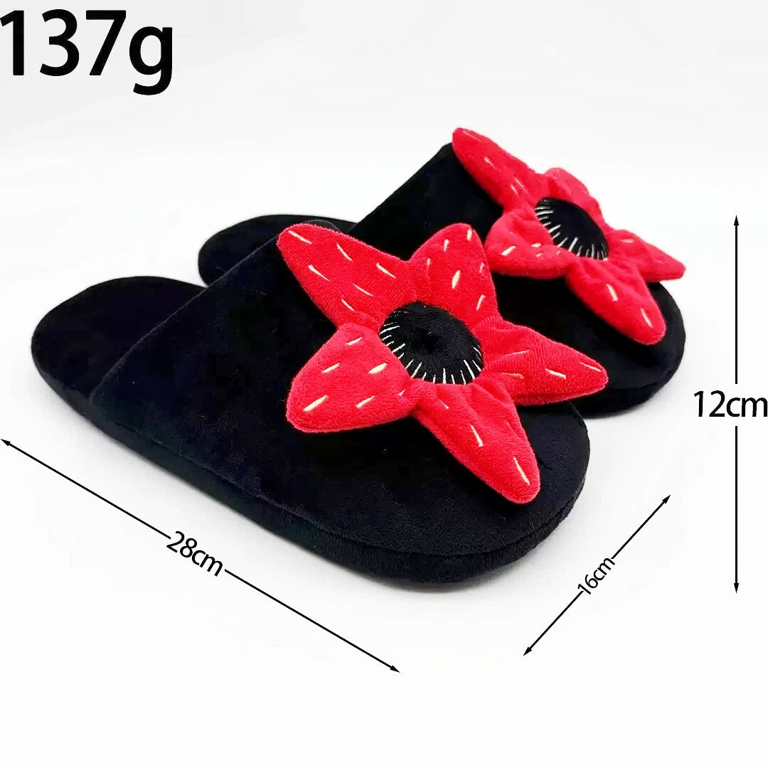 Demon Creature Plush Slippers