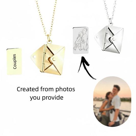 Custom Necklace - Envelopes