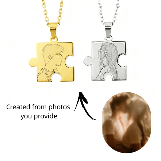 Custom Necklace - Puzzles